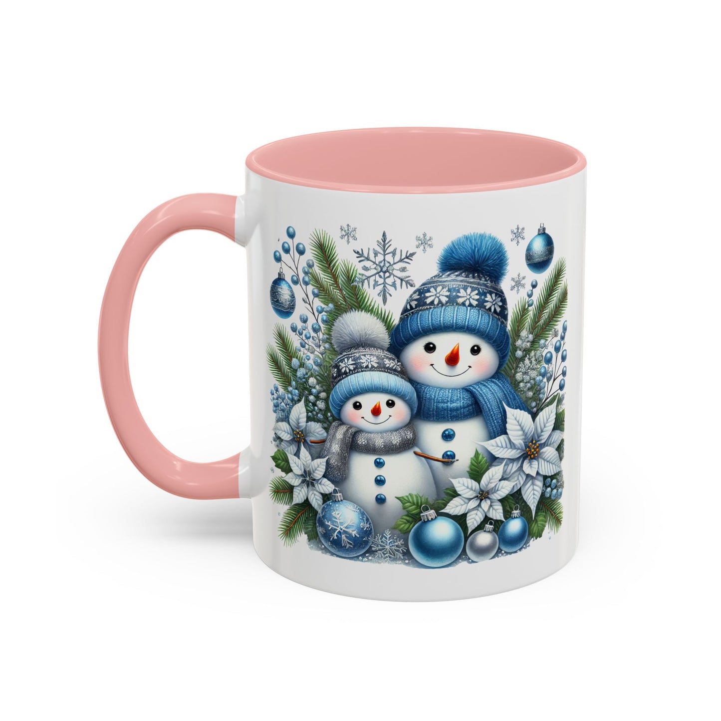 Christmas Mug - Blue Snowman Child