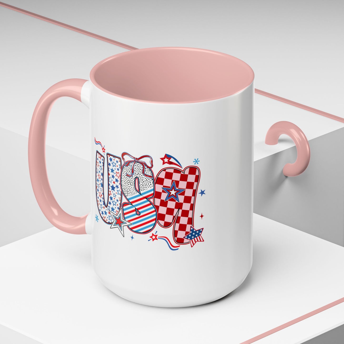 4th of July Mug - USA Coquette