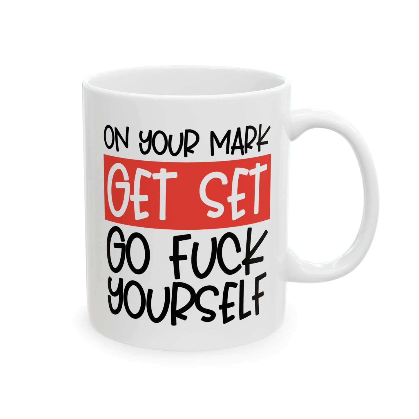 Adult Mug - On Your Mark Get Set