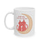Valentine's Day Mug - Love You To The Moon Cats