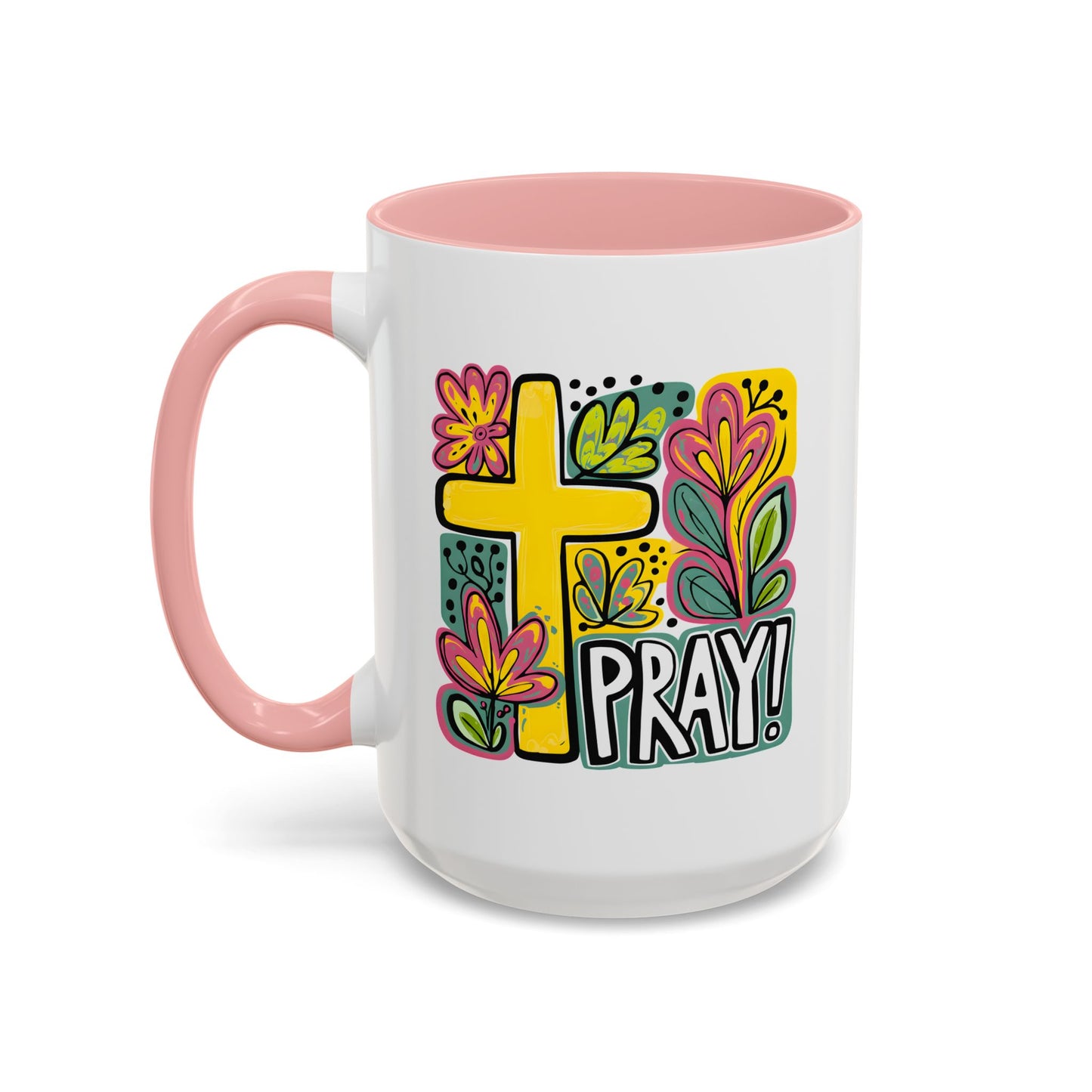 Religious Mug - Pray Cross