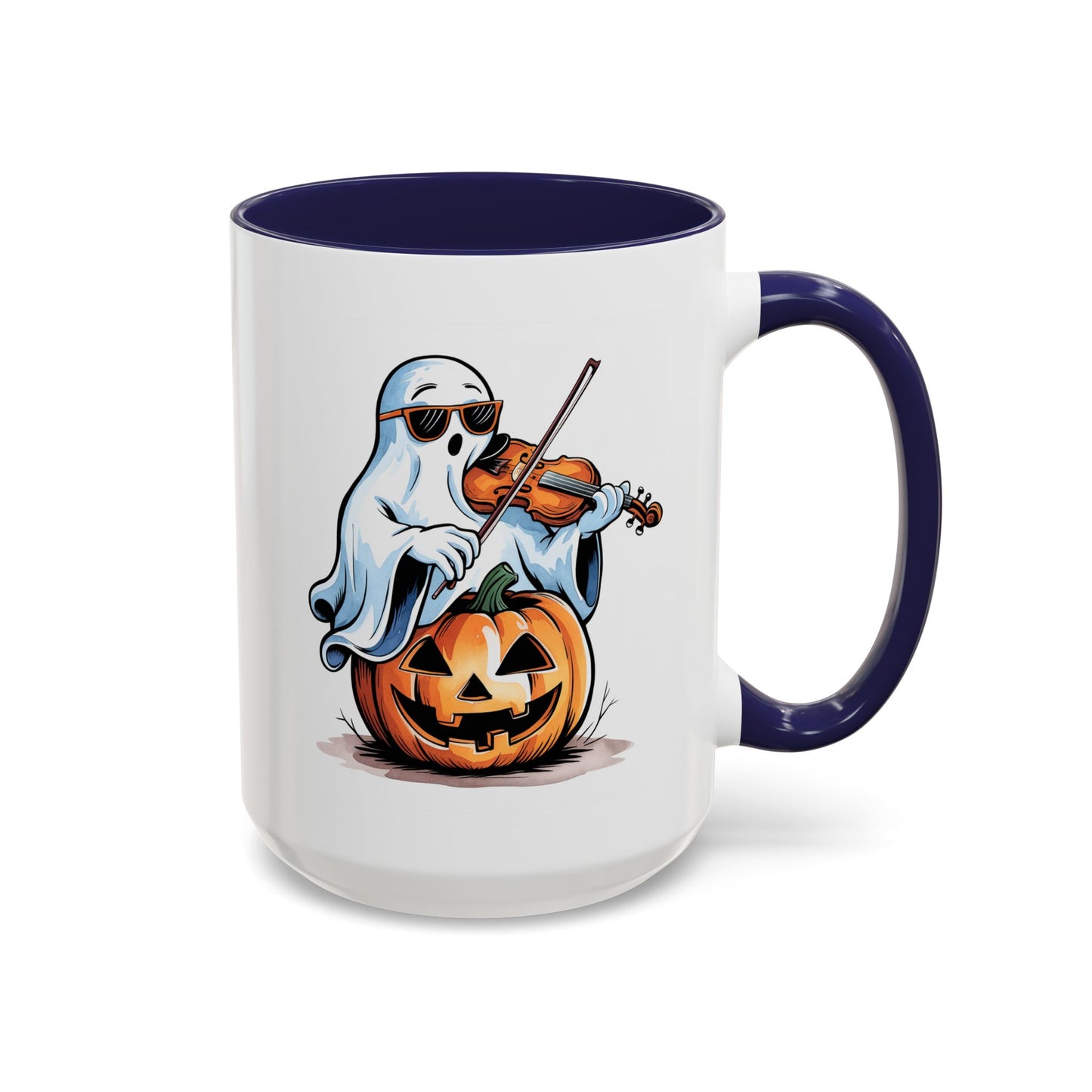Halloween Mug - Violin Playing Ghost