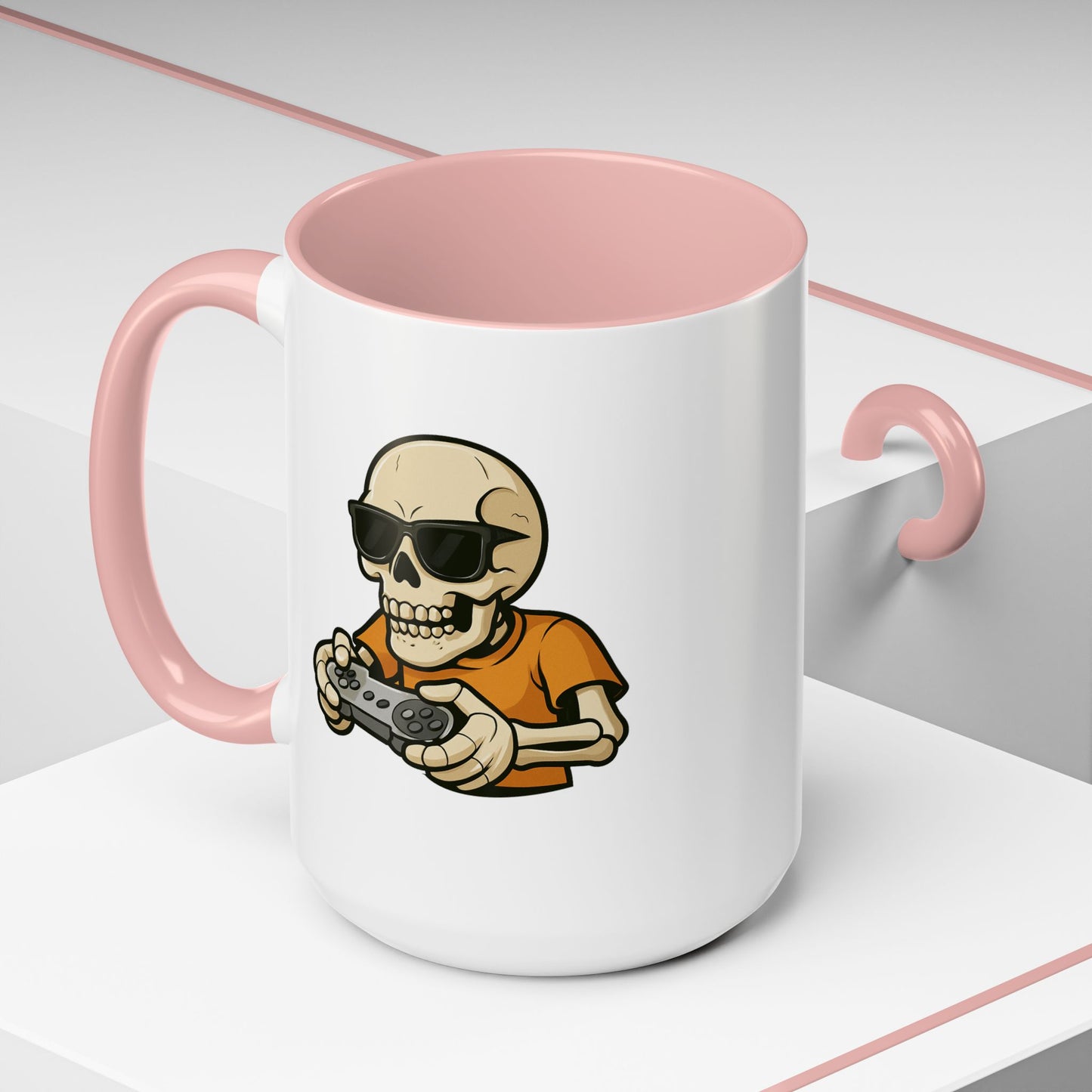 Halloween Mug - Gaming Skeleton