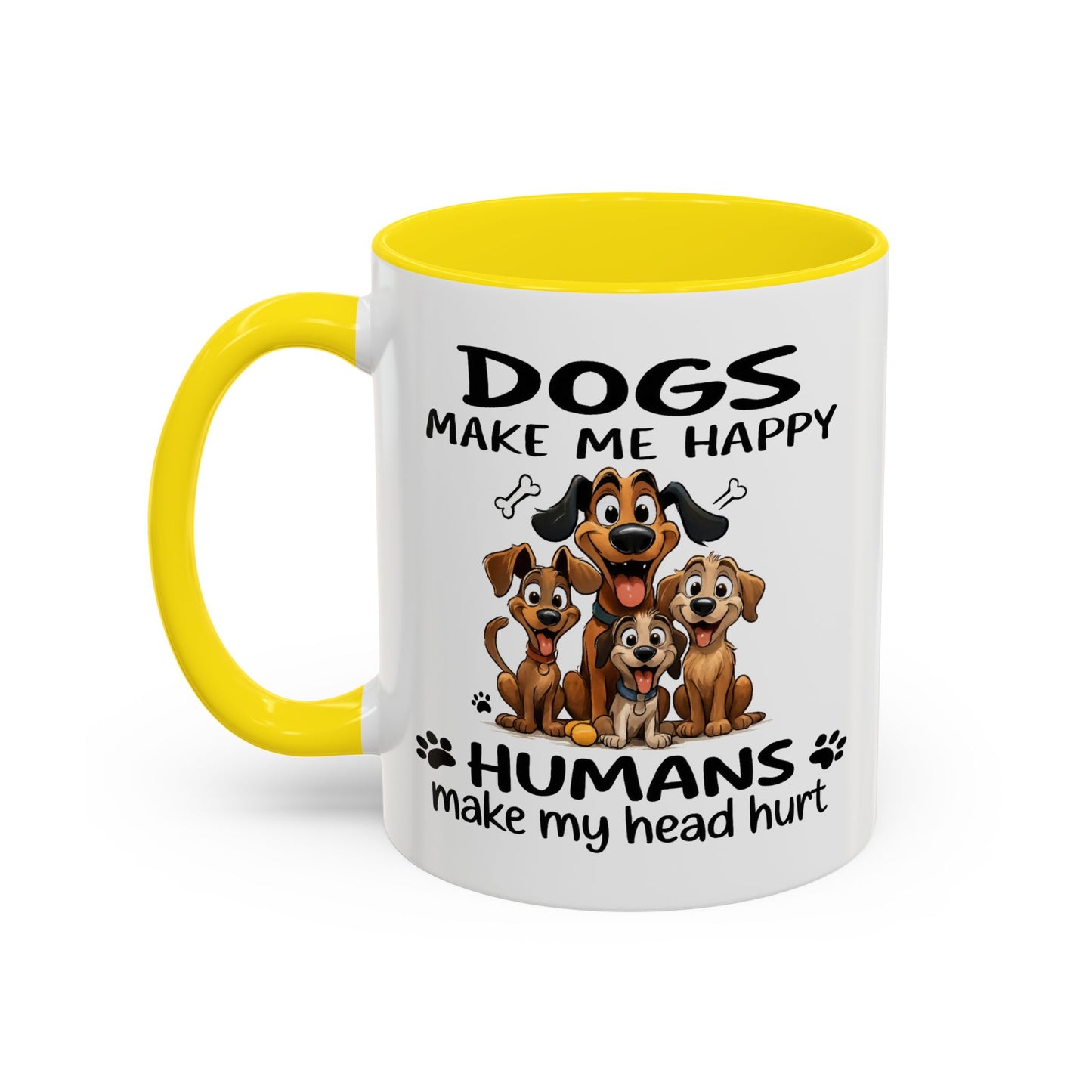 Animal Mug - Dogs Make Me Happy