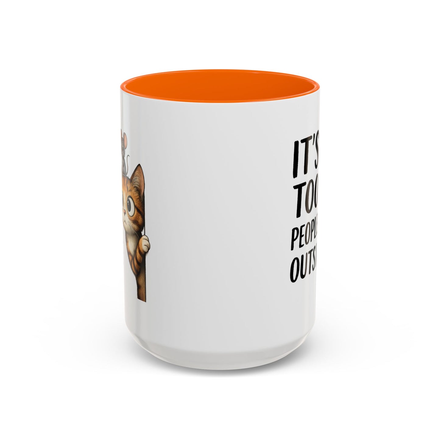 Animal Mug - It's Too Peopley Outside