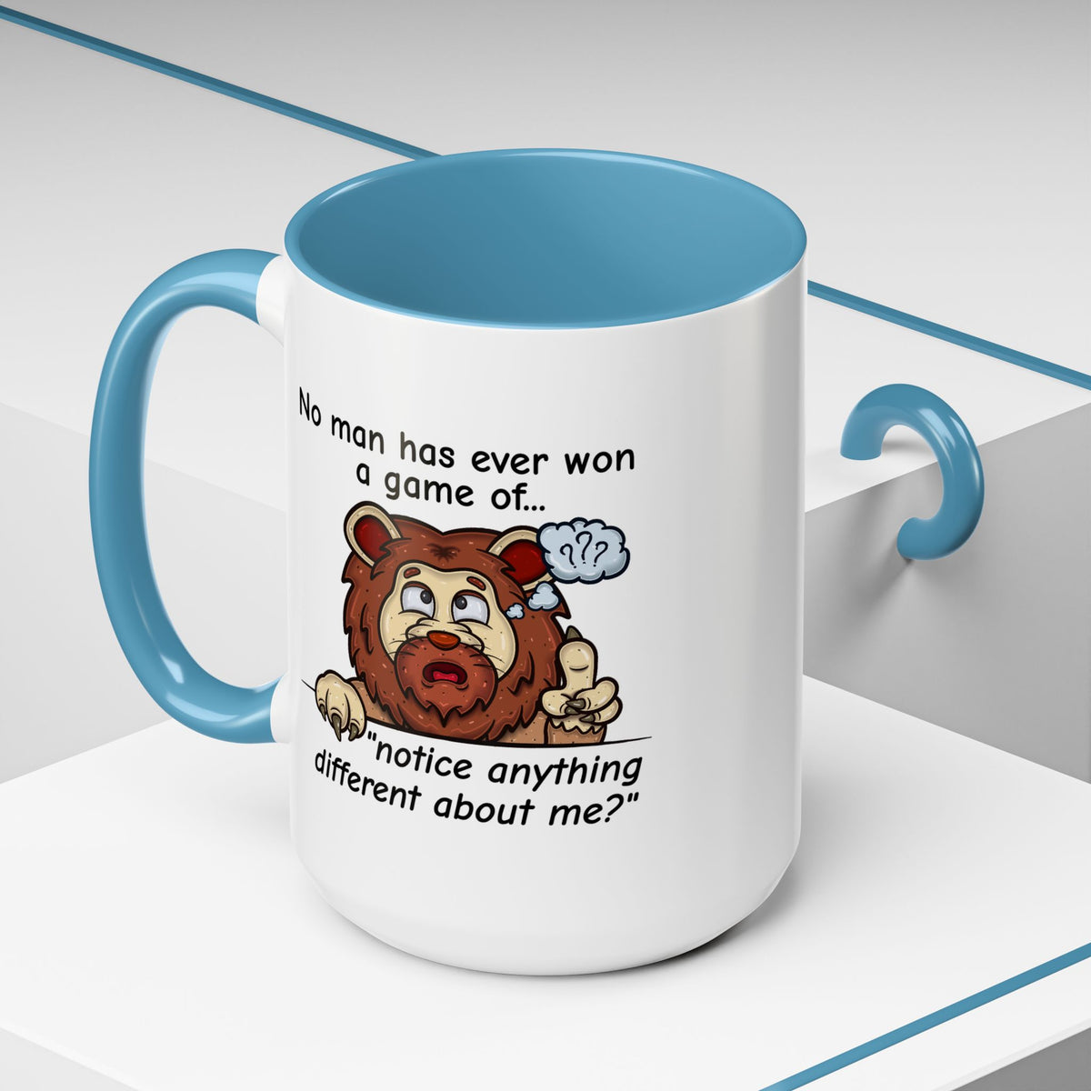 Humor Mug - No Man Has Ever Won a Game