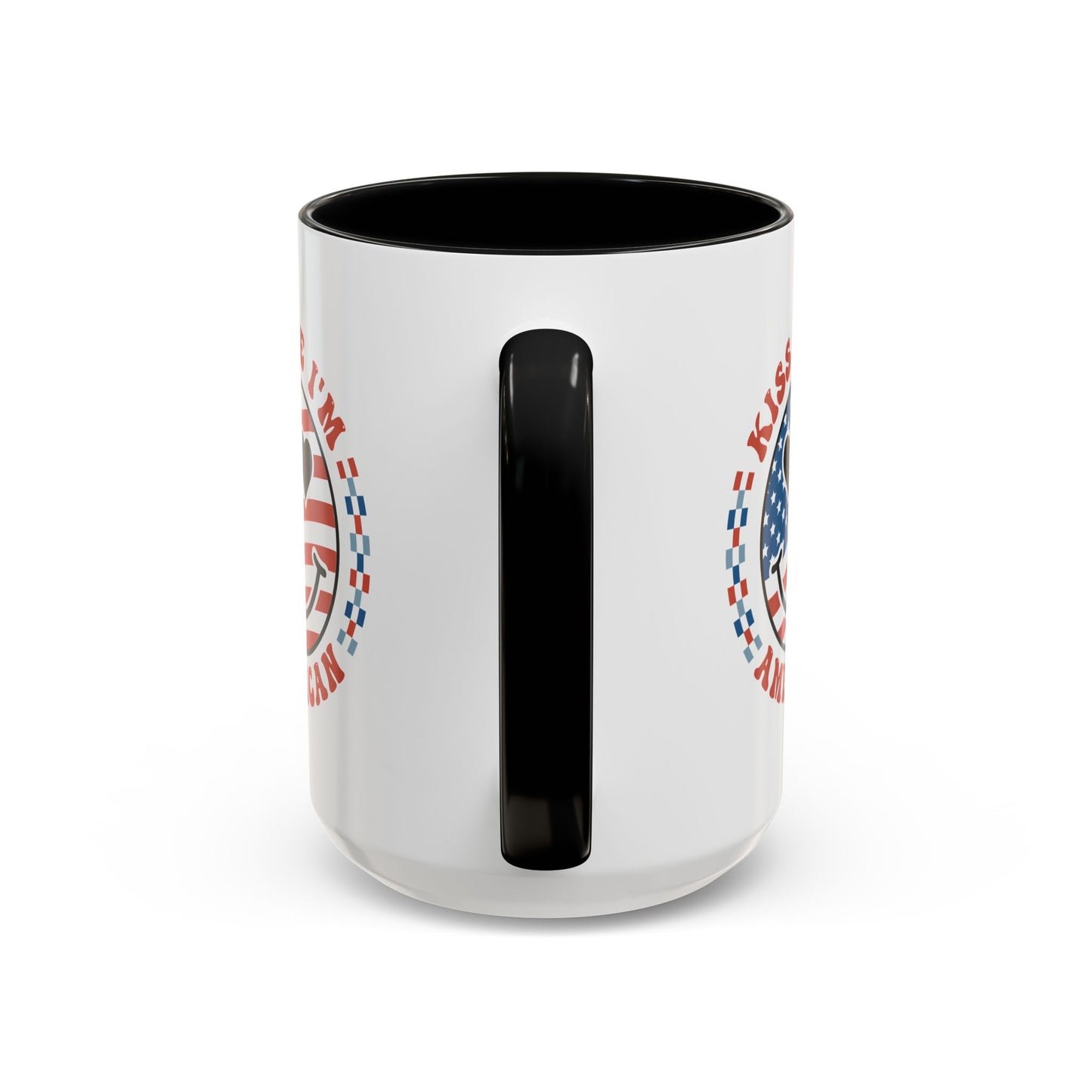 4th of July Mug - Kiss Me I'm American