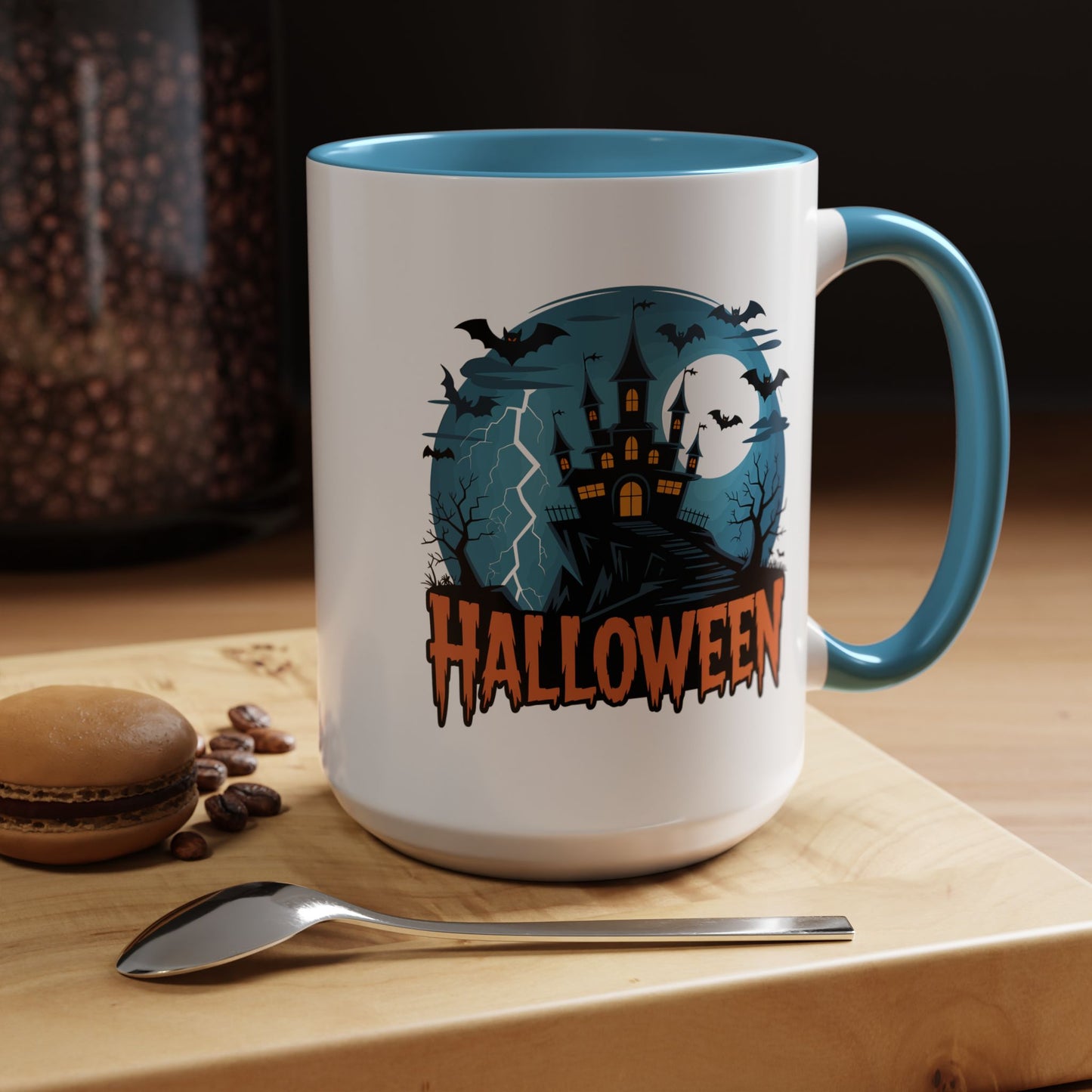 Halloween Mug - Halloween Haunted House