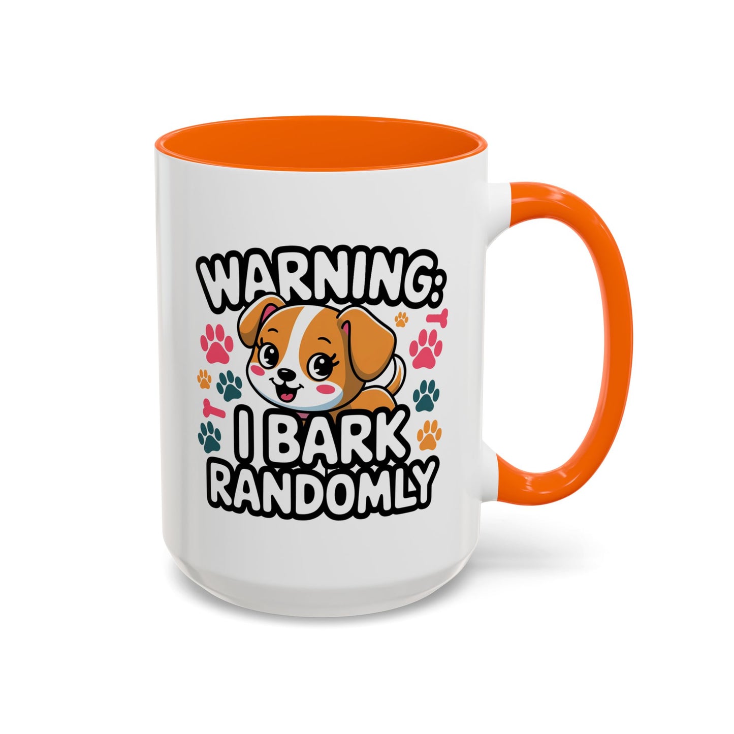 Animal Mug - Warning I Bark Randomly