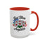 4th of July Mug - God Bless America Daisies