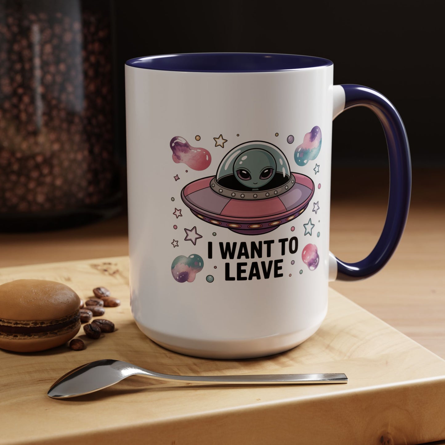 Alien Mug - I Want To Leave