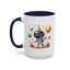 Birthday Mug - Happy Birthday Astronaut, Cake & Balloon
