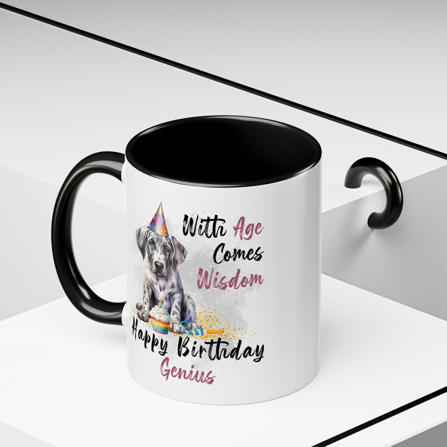 Birthday Mug - With Age Comes Wisdom