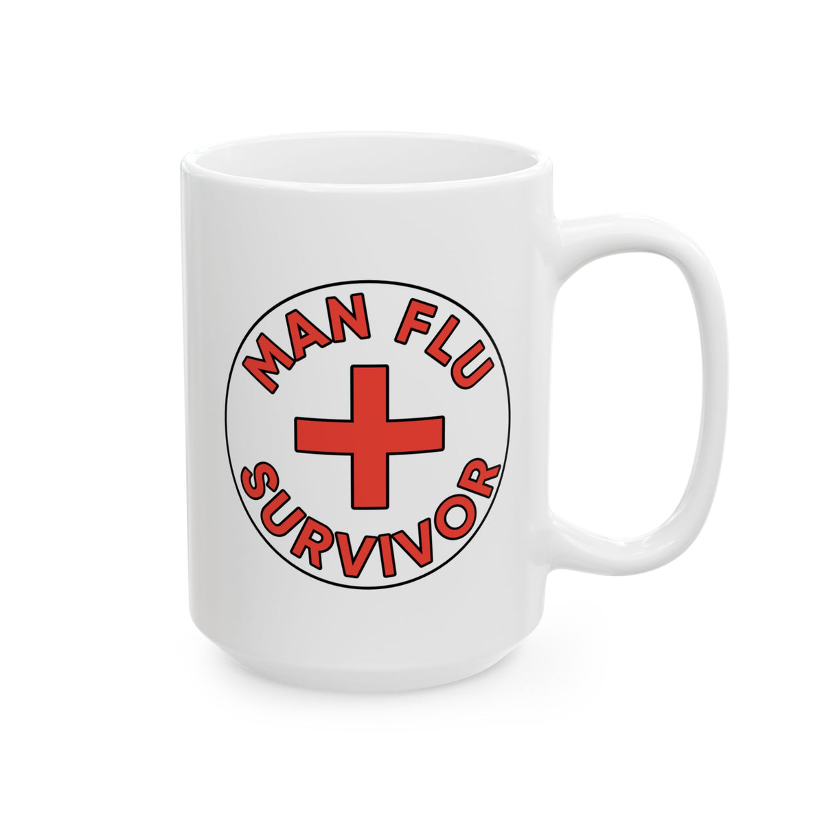 Humor Mug - Man Flu Survivor