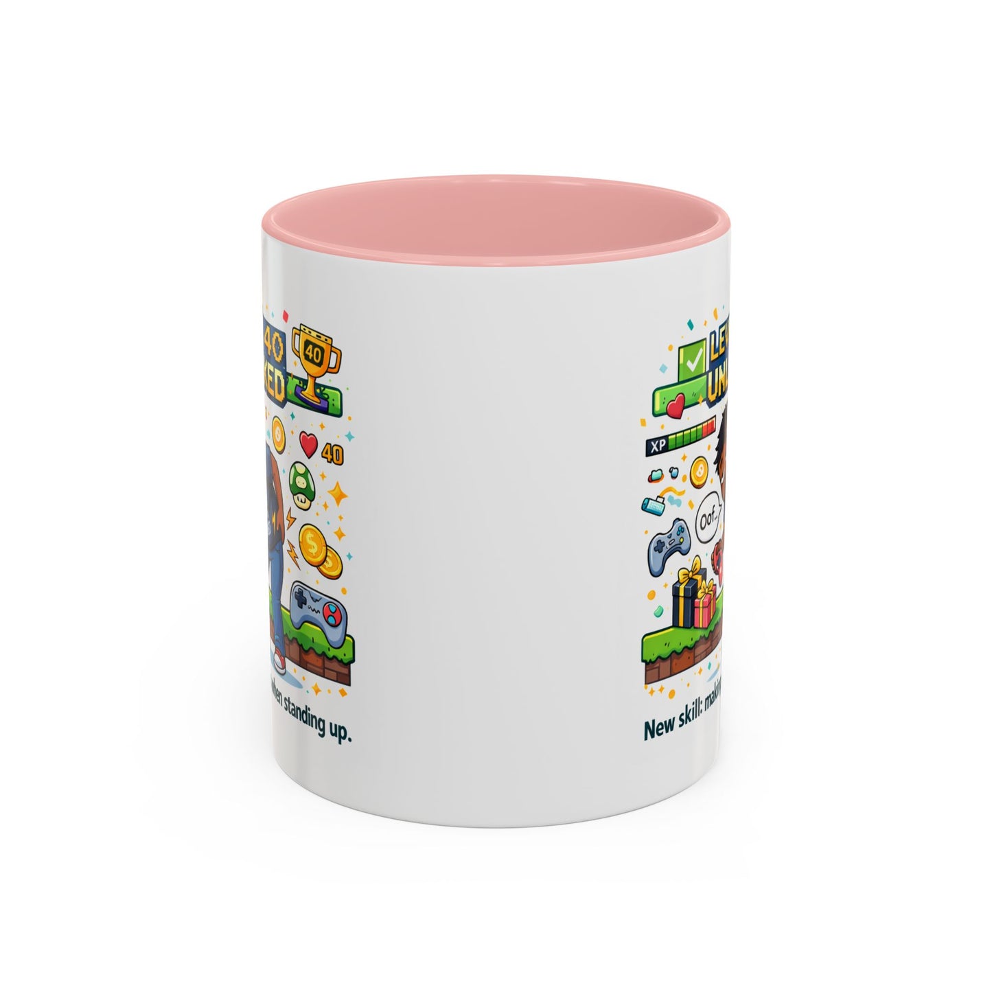 Birthday Mug - Level 40 Unlocked