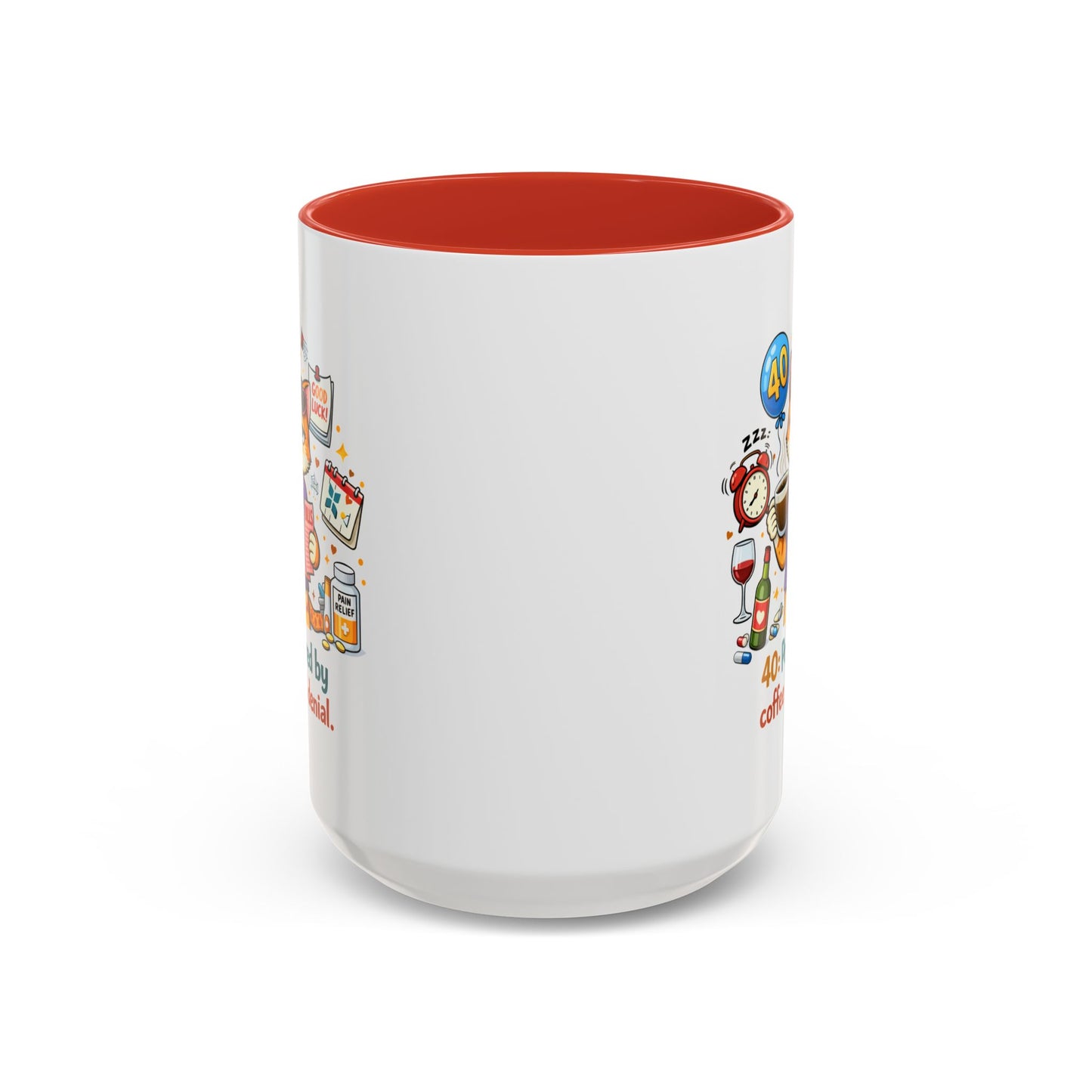 Birthday Mug - 40 Powered By
