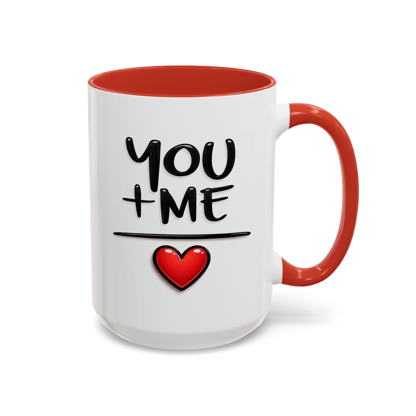 Anniversary Mug - You and Me Red Heart