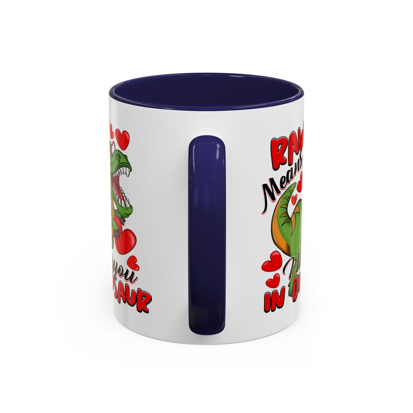 Anniversary Mug - Rawr Means I Love You