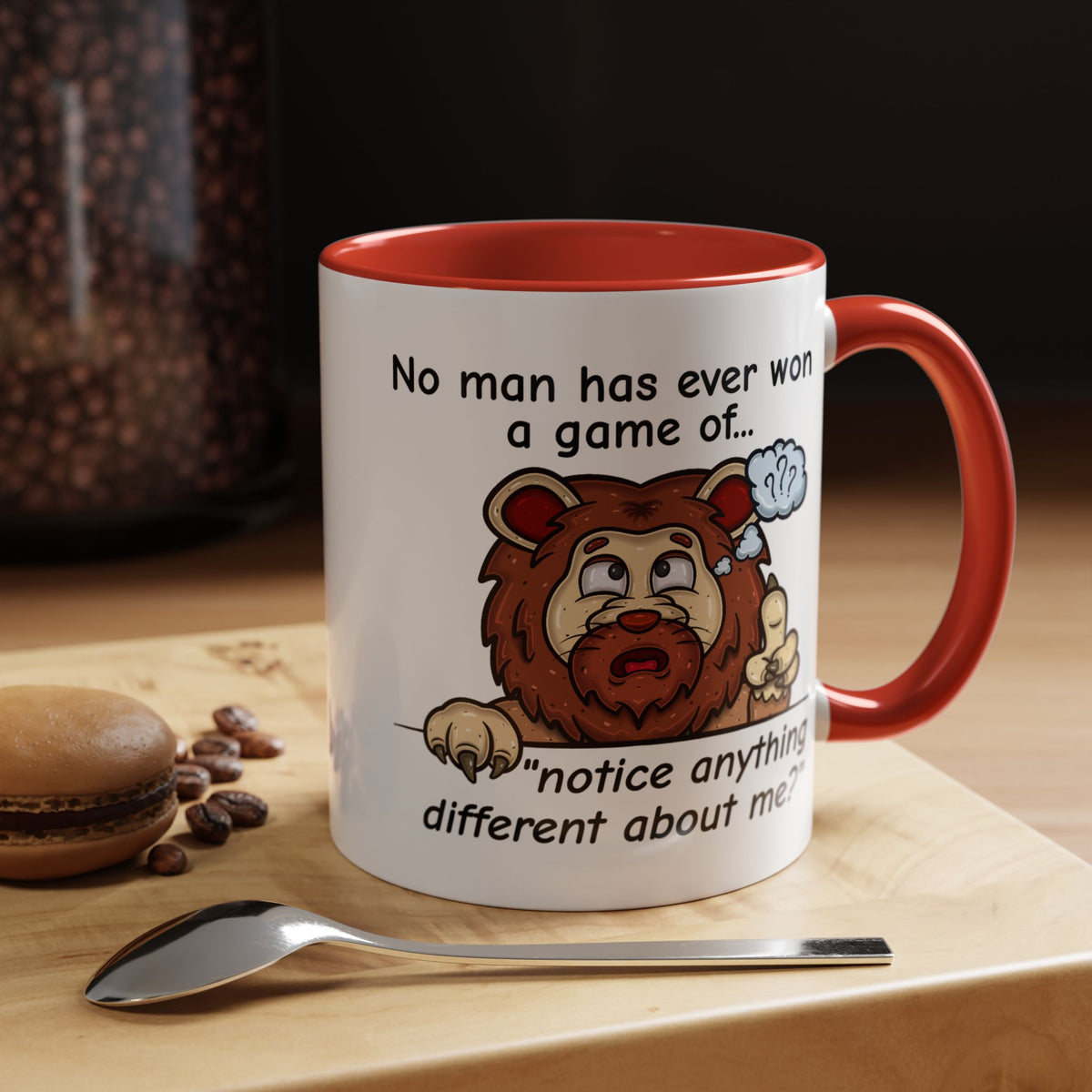 Humor Mug - No Man Has Ever Won a Game