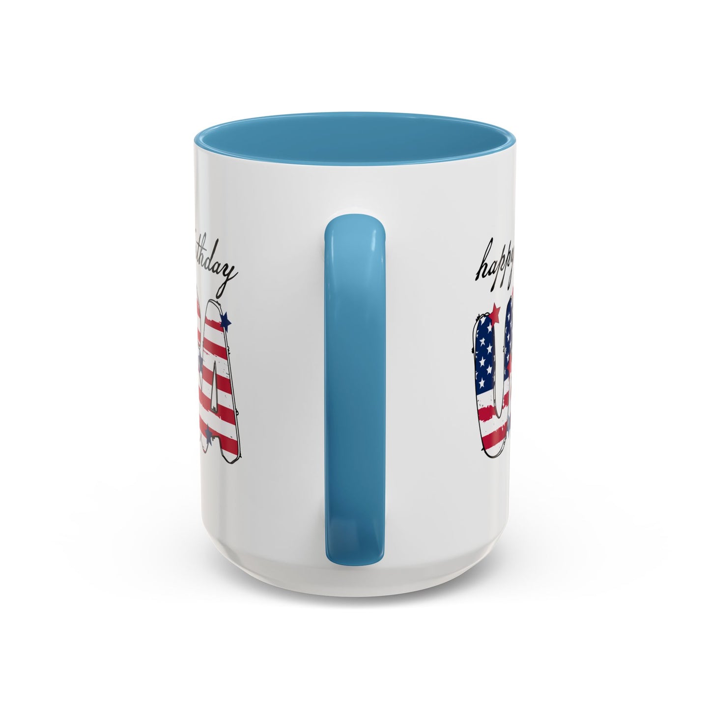 4th of July Mug - Happy Birthday USA