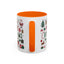 Christmas Mug - Merry Christmas Red White & Green Text Collage