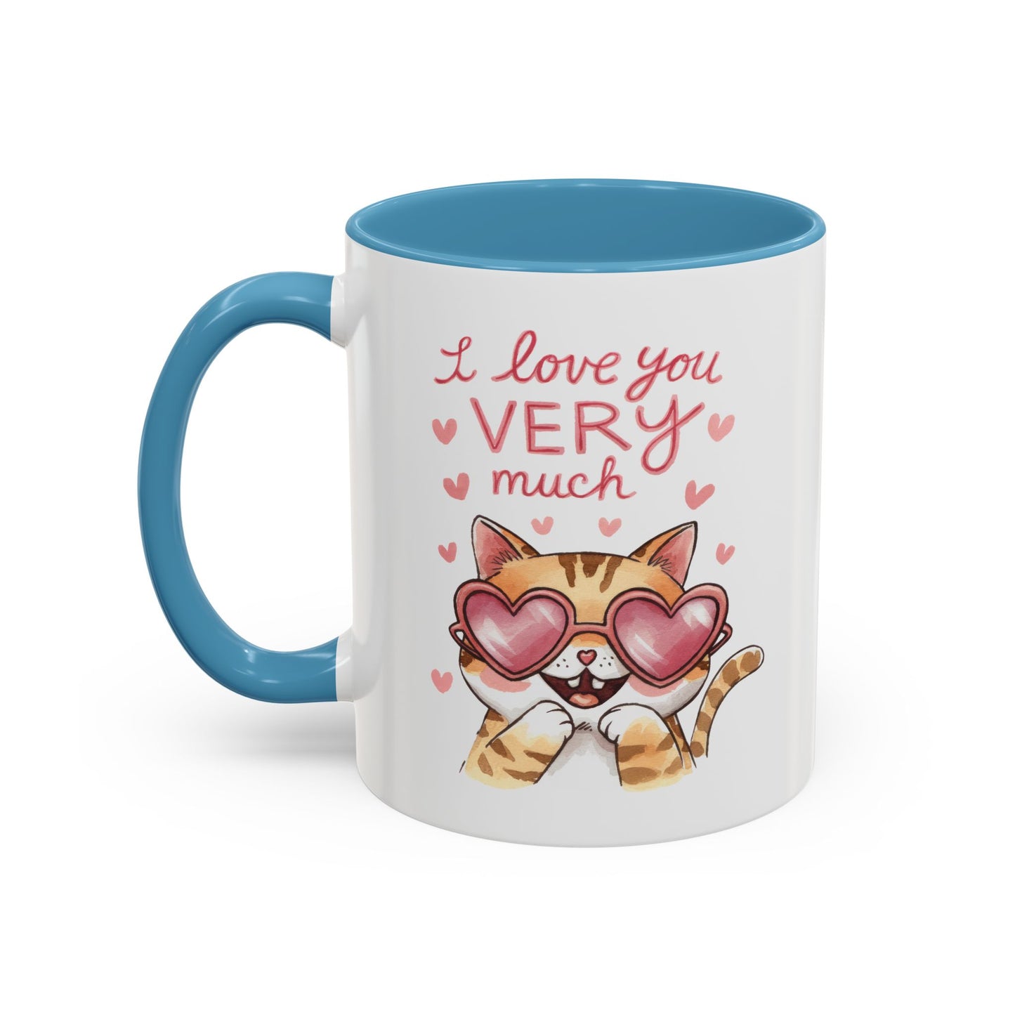 Valentine's Day Mug - I Love You Cat