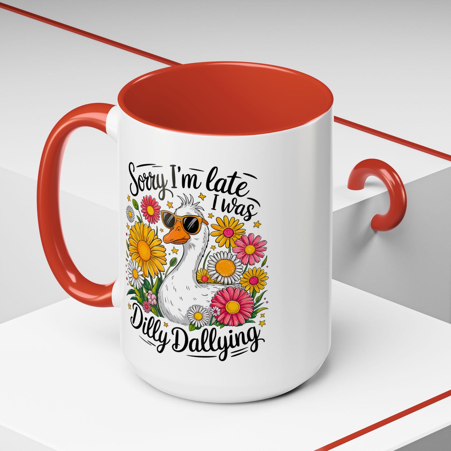 Office Mug - Sorry I'm Late