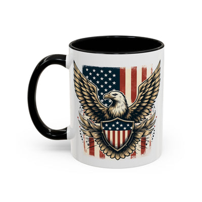 4th of July Mug - American Bald Eagle Flag 9