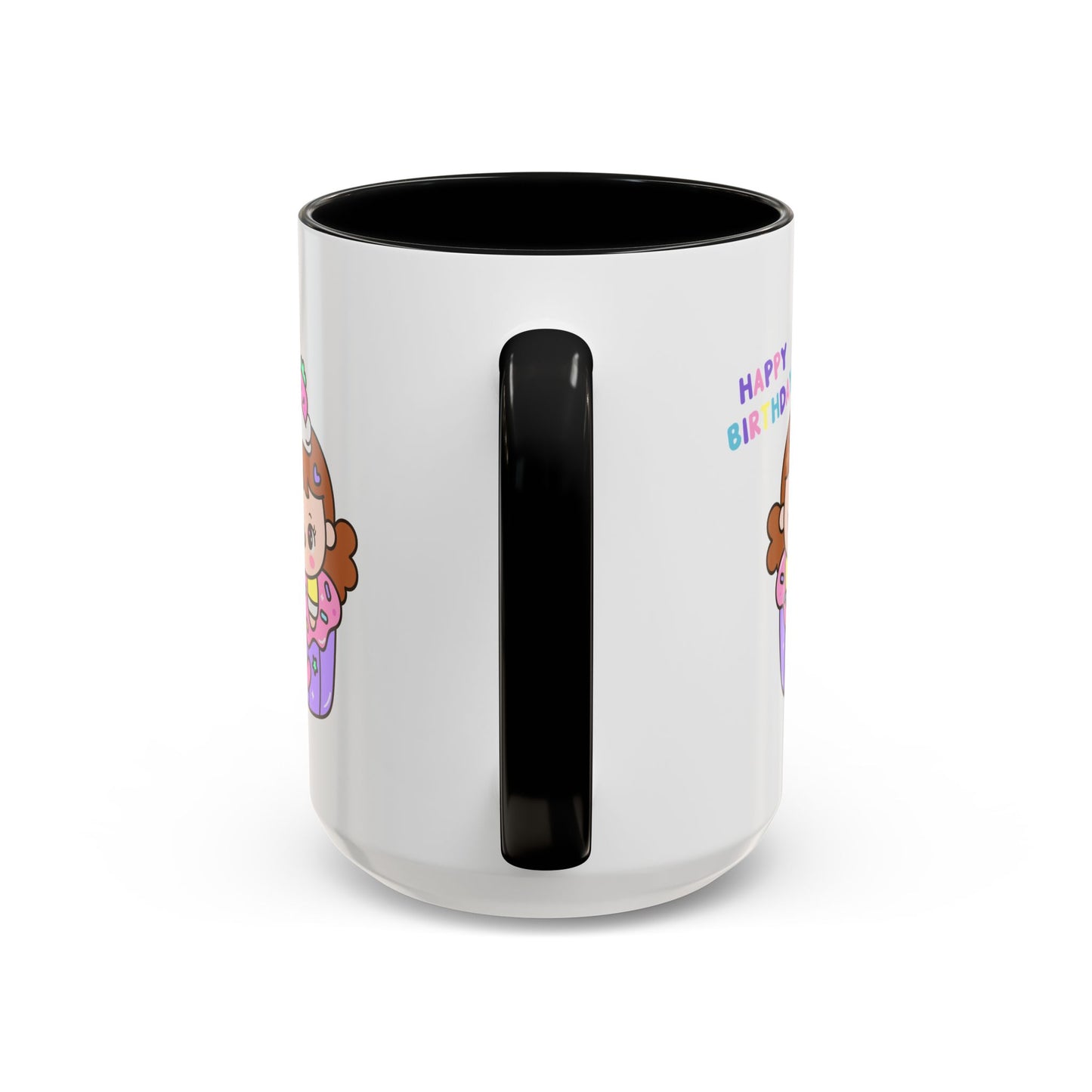 Birthday Mug - Cute Girl Cupcake