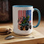 4th of July Mug - T Rex Riding Monster Truck