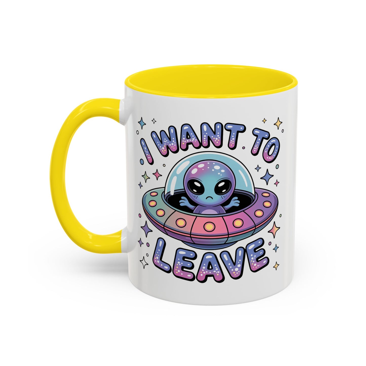 Alien Mug - I Want To Leave