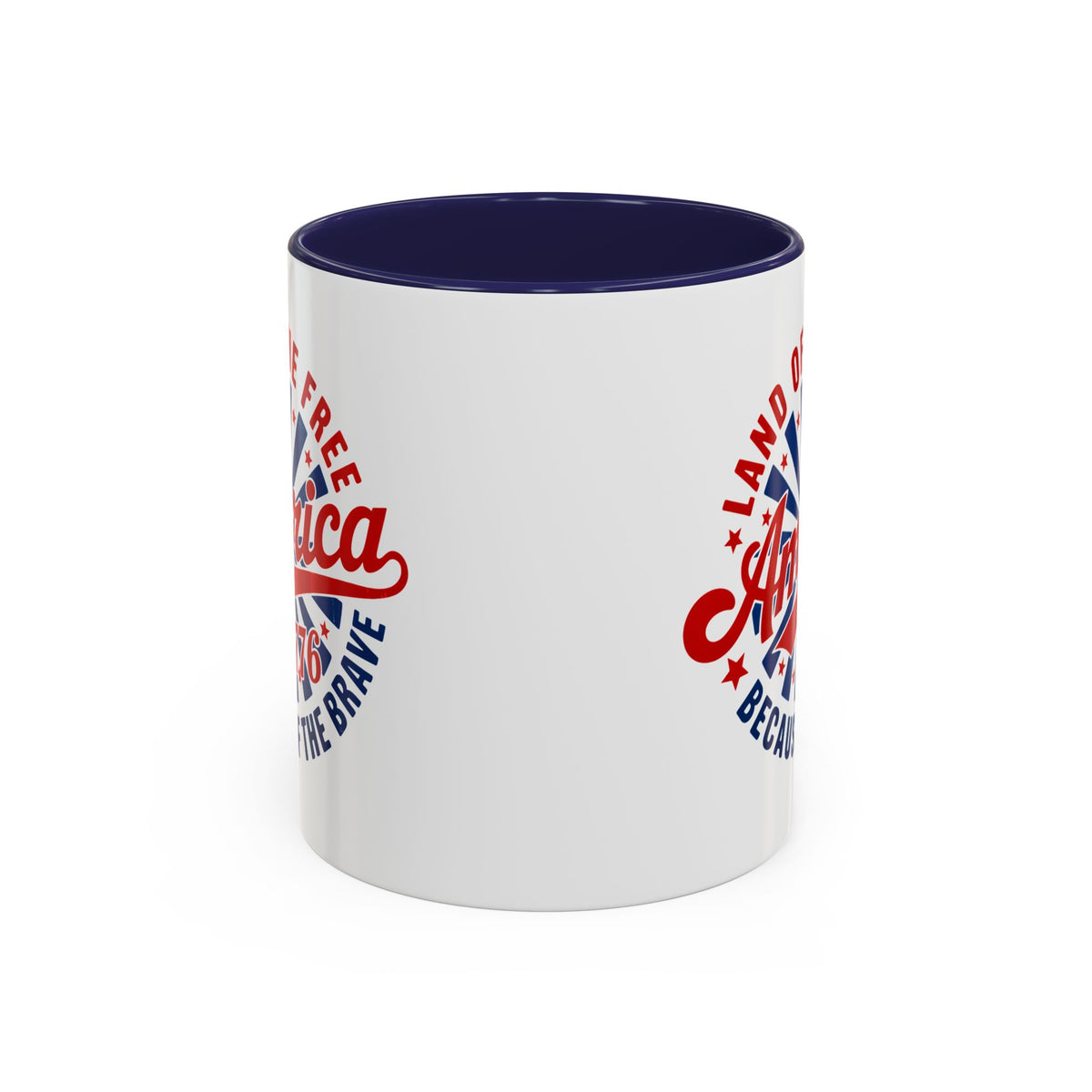 4th of July Mug - America 1776 Land of the Free
