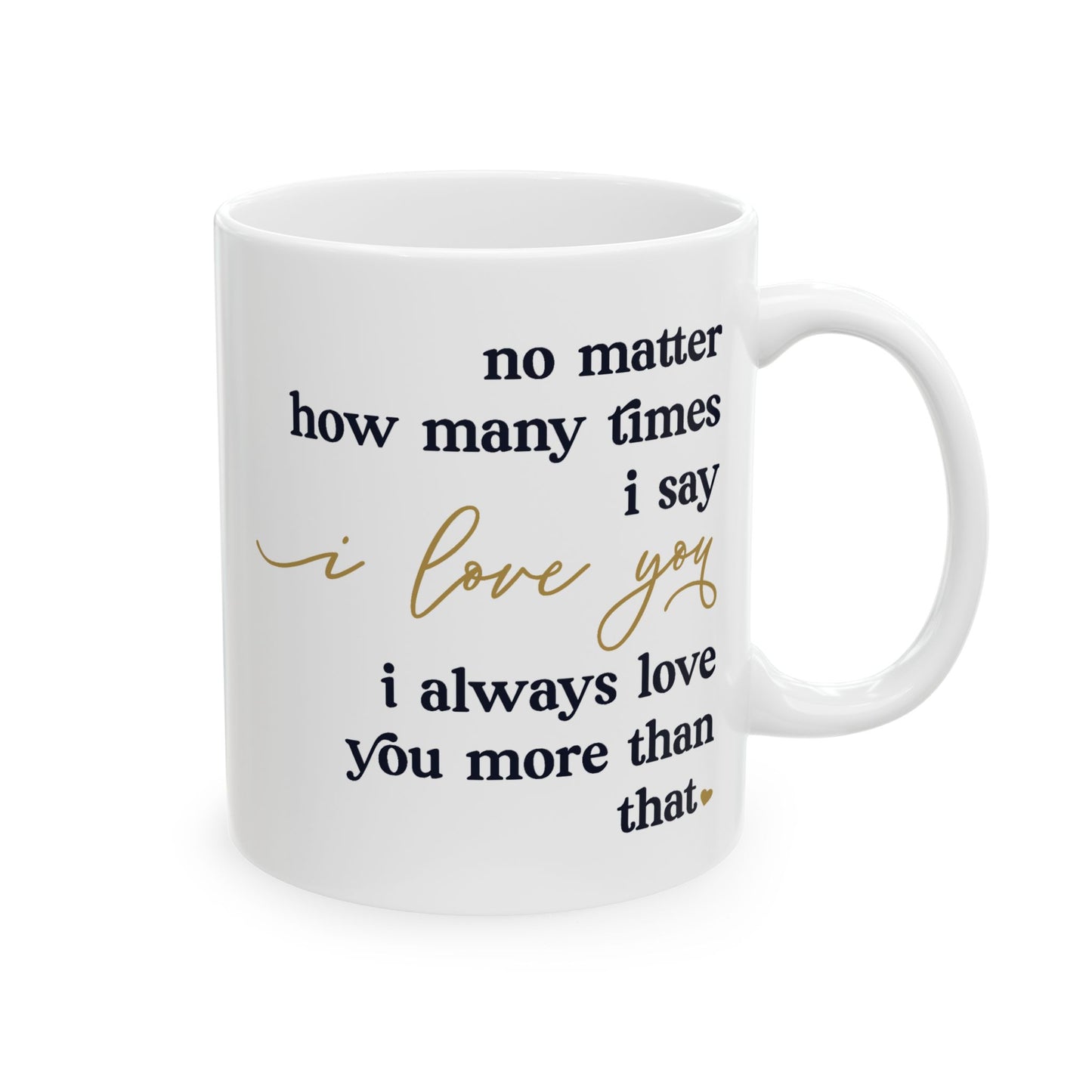 Anniversary Mug - No Matter How Many Times I
