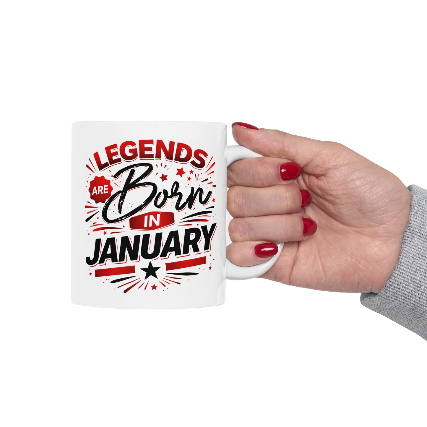 Birthday Mug - Legends January