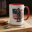 4th of July Mug - American Soldier Flag