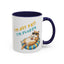 Humor Mug - I'm Not Fat I'm Just Fluffy Cat