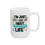 Humor Mug - I'm Just WTF-ing My Way Through Life