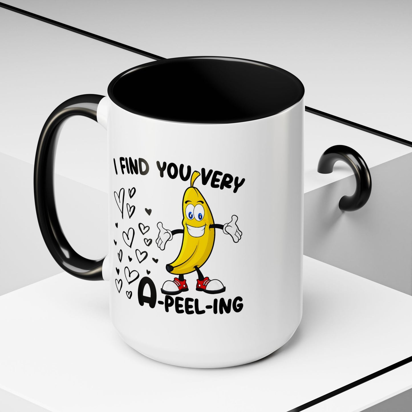Adult Mug - I Find You Very A-Peel-Ing