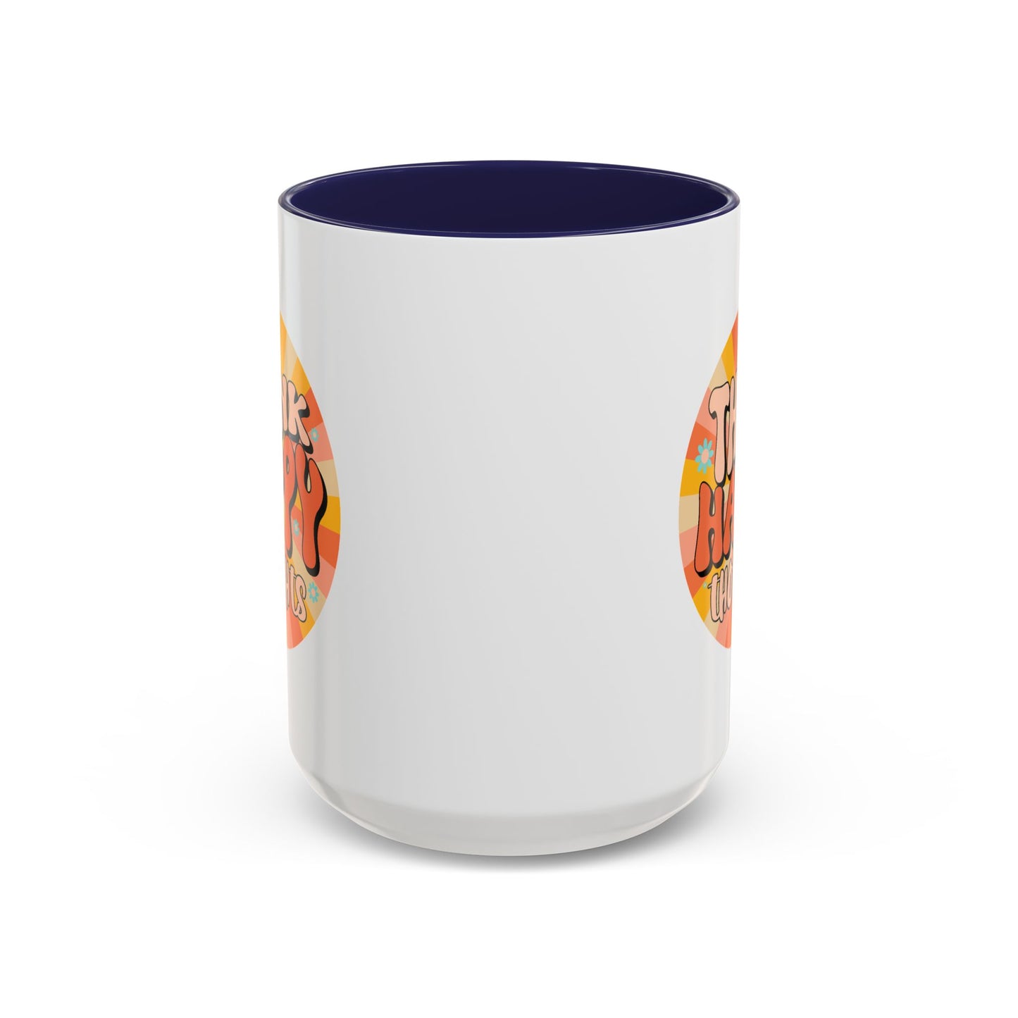 Wellness Mug - Think Happy Thoughts Hippie