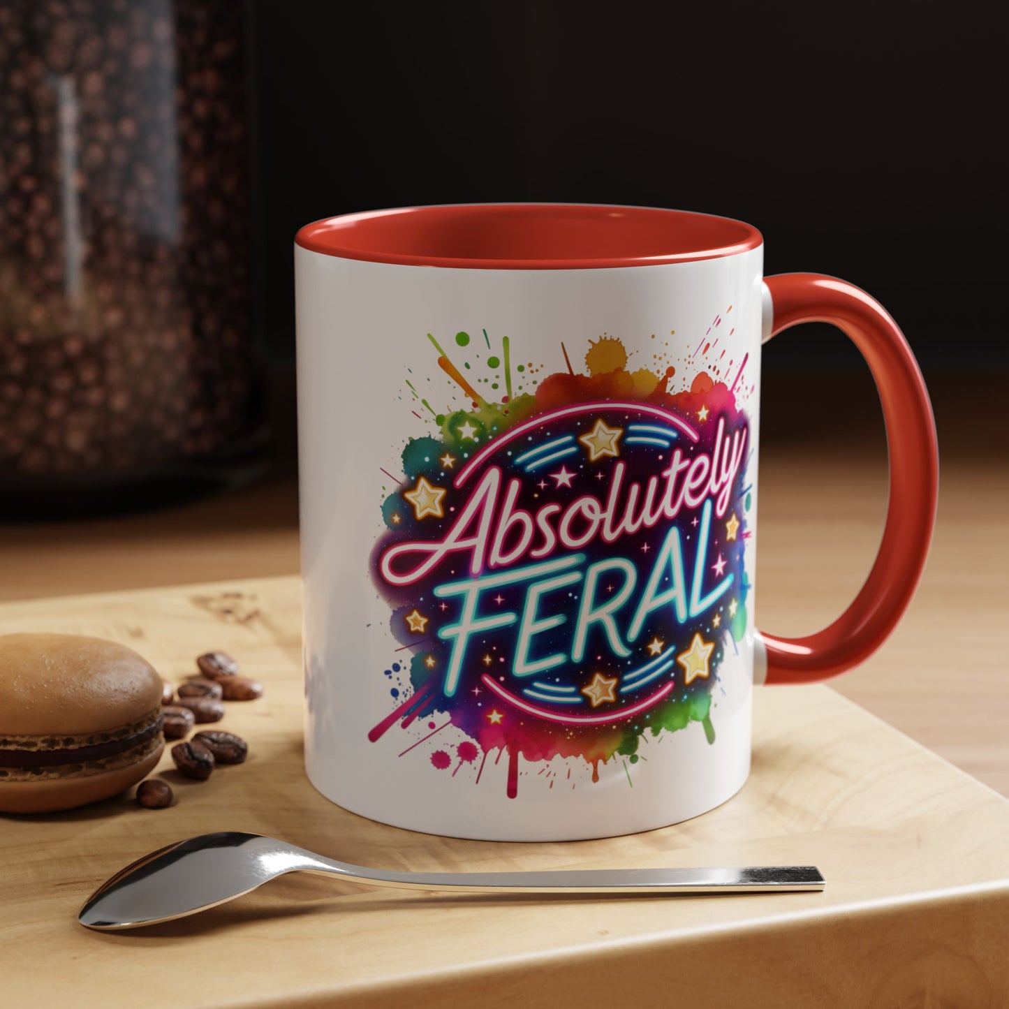 Humor Mug - Absolutely Feral
