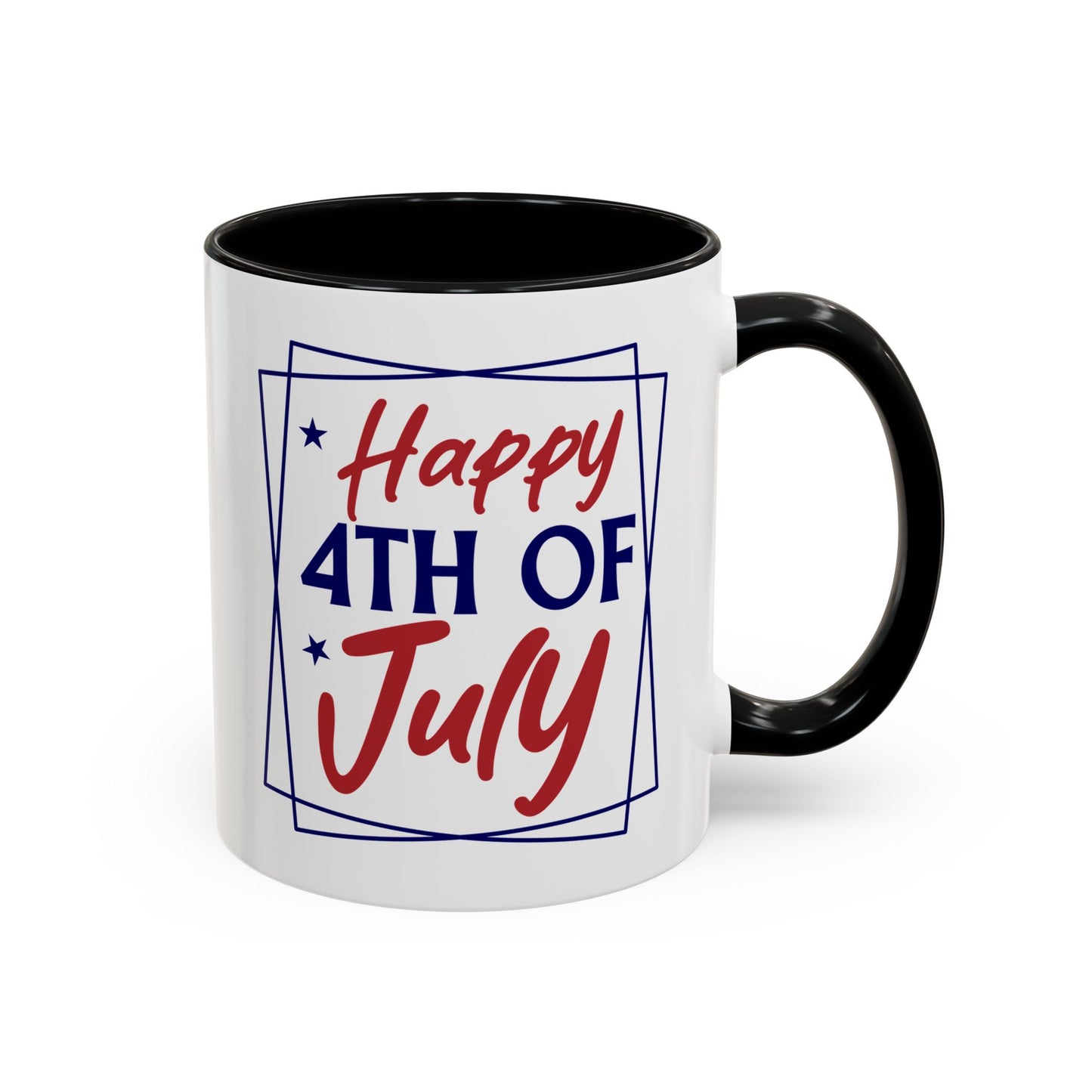4th of July Mug - Happy Fourth of July Frames