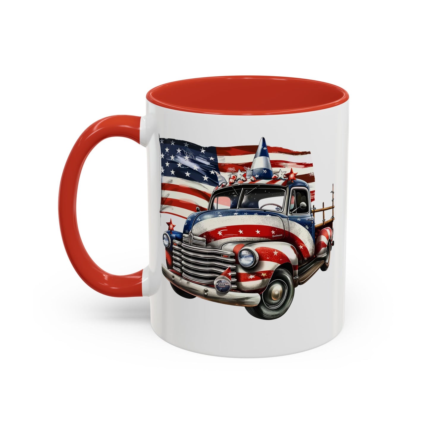 4th of July - Old Truck & Flag 2