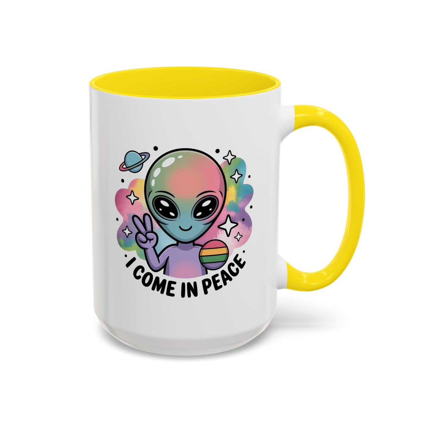 Alien Mug - I Come In Peace