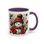 Christmas Mug - Red and Green Snowman