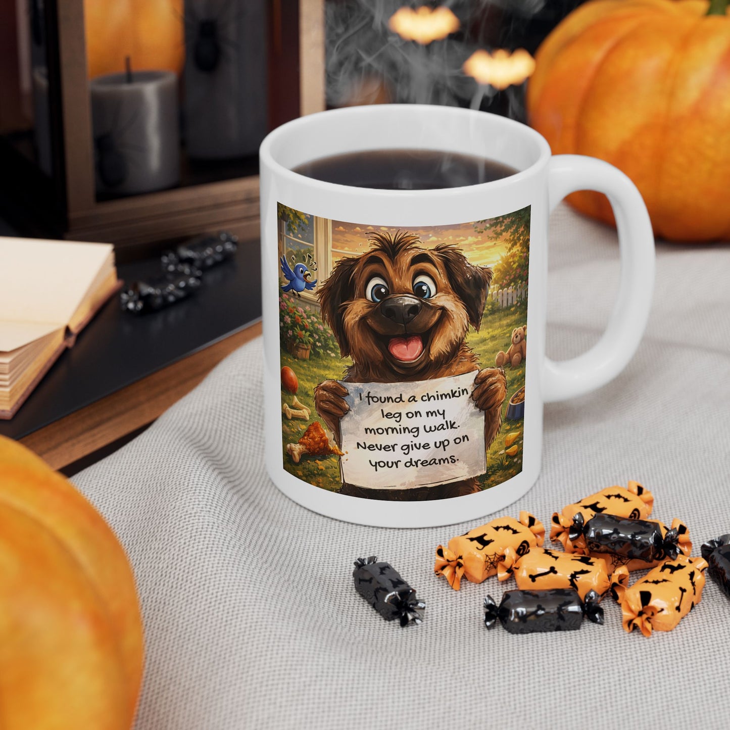 Animal Mug - I found A Chimkin Leg