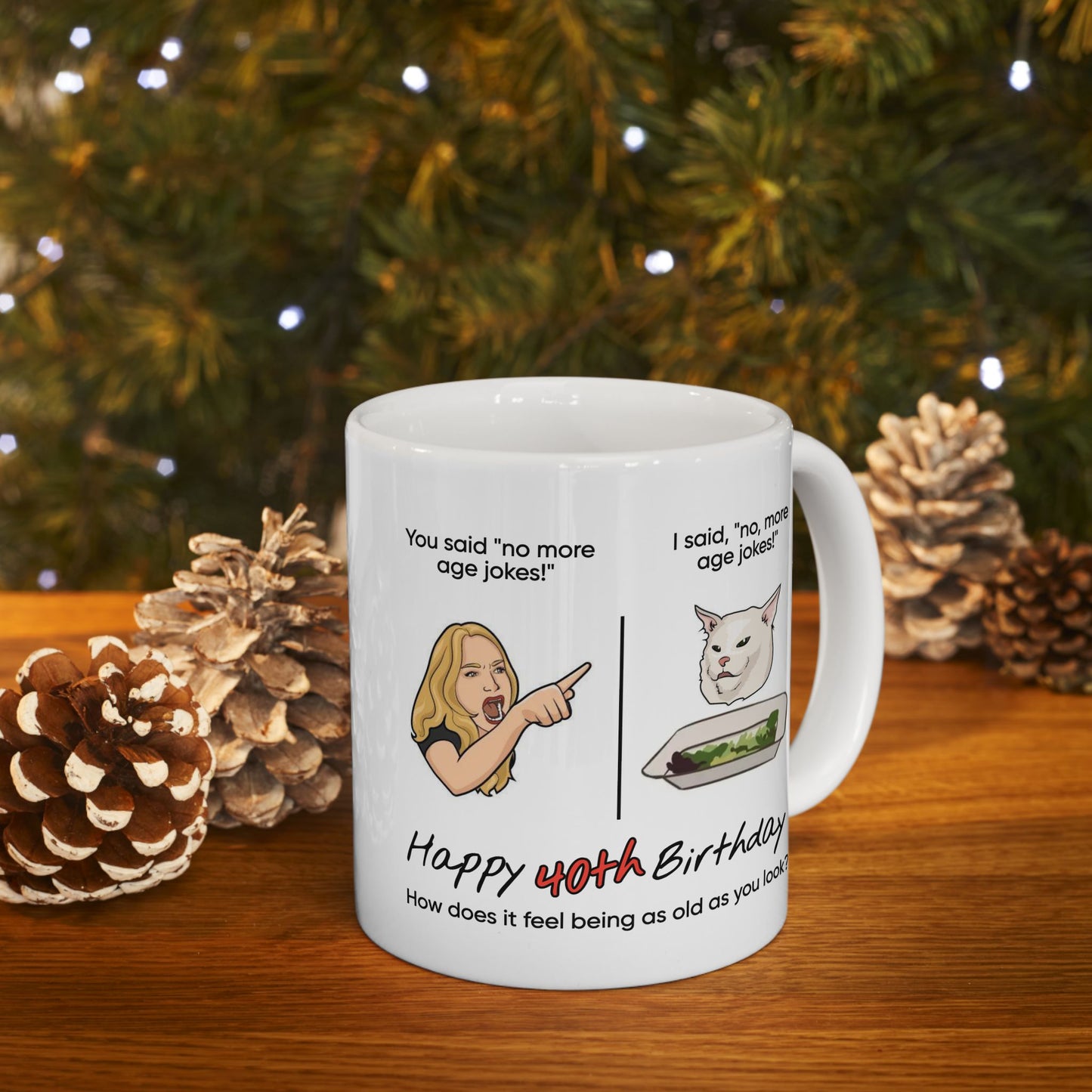 Birthday Mug - You Said No More Age Jokes