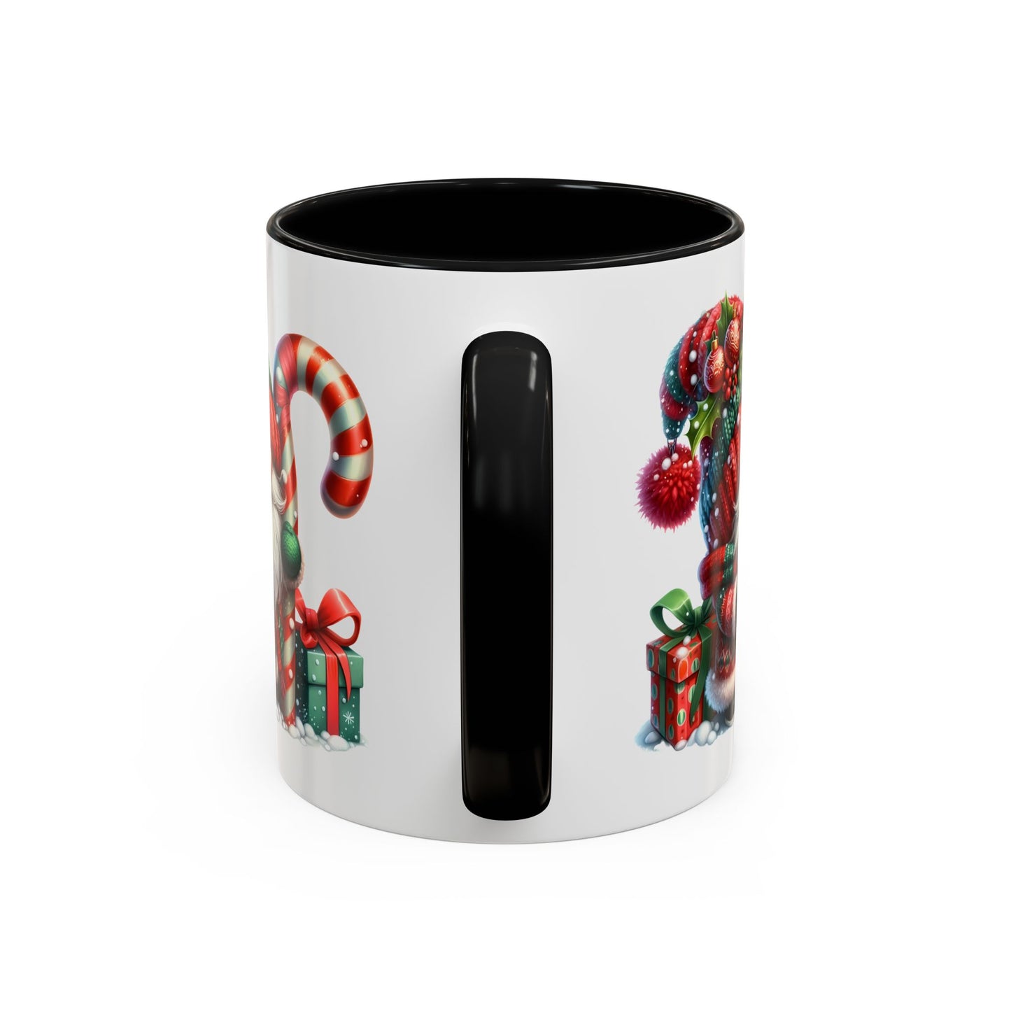 Christmas Mug - Gnome Candy Cane and Presents