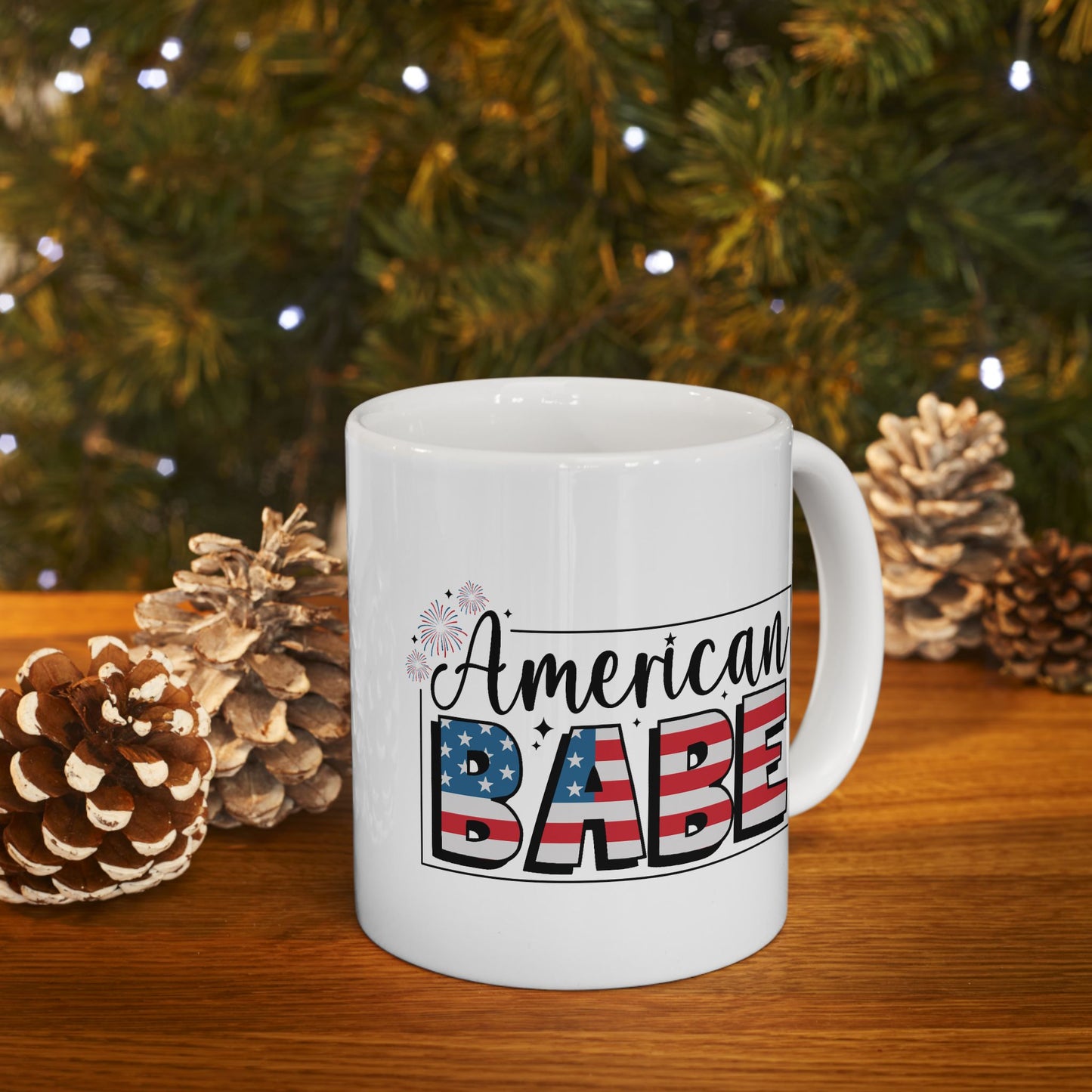 4th of July Mug - American Babe