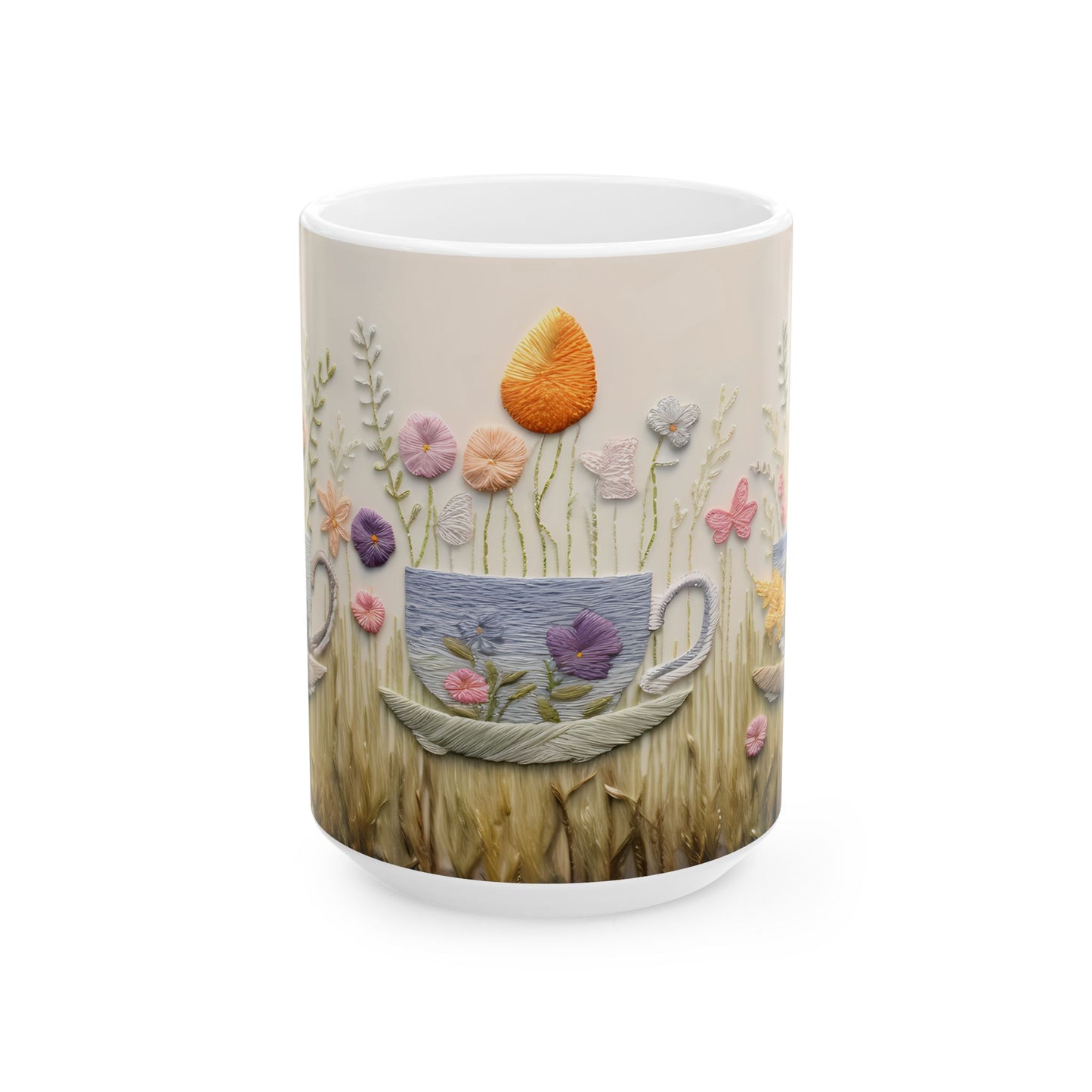 Artistic Mug - Felted Tea Cups
