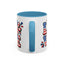 4th of July Mug - Animal Love USA Flag